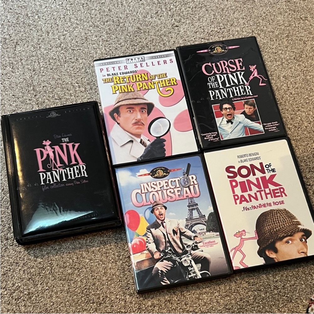 Pink Panther DVD Collection - 10 Films